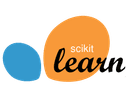 Logo of Scikit-learn machine learning library