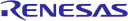 Logo of Renesas embedded microcontrollers for automotive and industrial systems